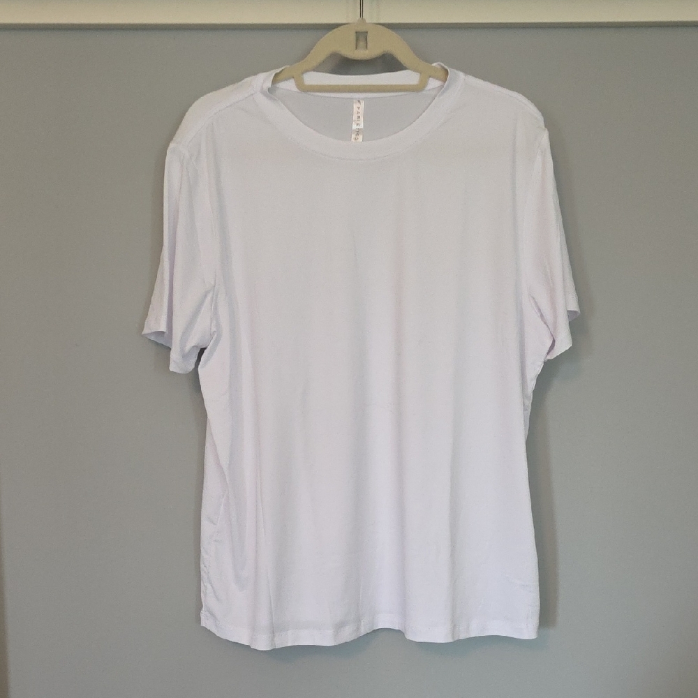 Fabletics White Crewneck Tee